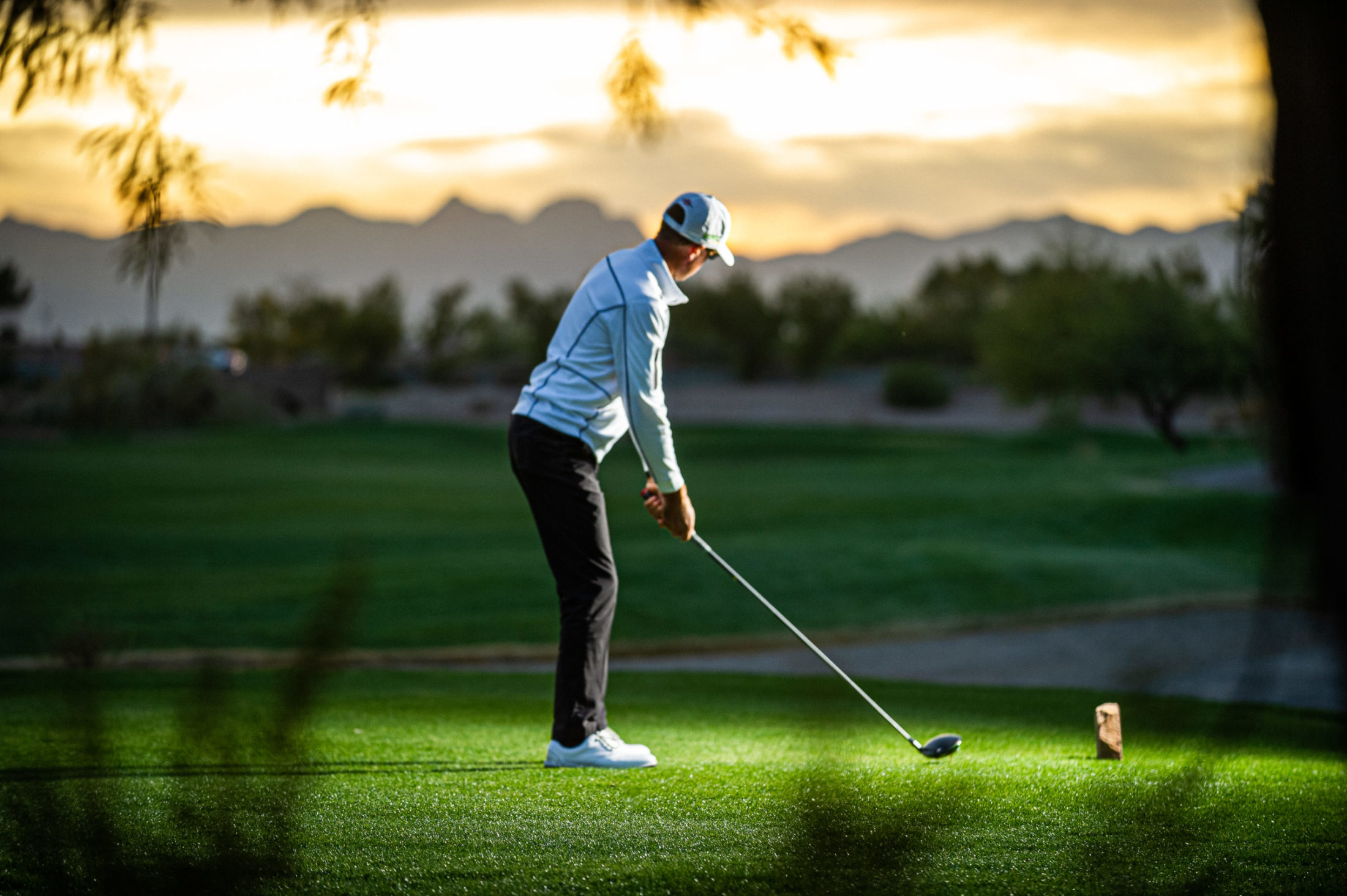 Matt Henderson coaching on the range